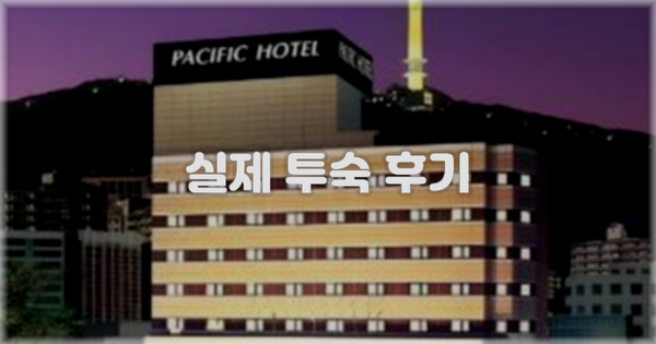 💬 실제 투숙 후기